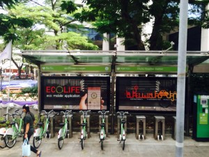 バンコクのレンタル自転車